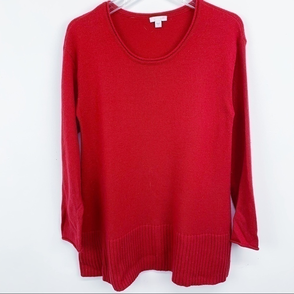 𝅺J Jill Wool Tunic Sweater Size Small